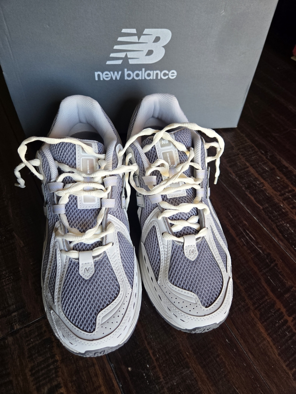 New Balance Men’s Athletic Shoes - Grey/Grey - Picture 2 of 5